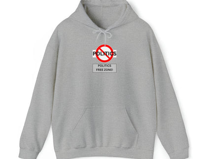 Politics Free Zone - Unisex Heavy Blend™ Hooded Sweatshirt