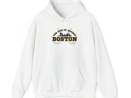 The Hub of Hockey - Boston - Hoodie - Unisex Heavy Blend™ Hooded Sweatshirt