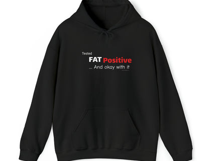 Tested FAT Positive - Unisex Heavy Blend™ Hooded Sweatshirt