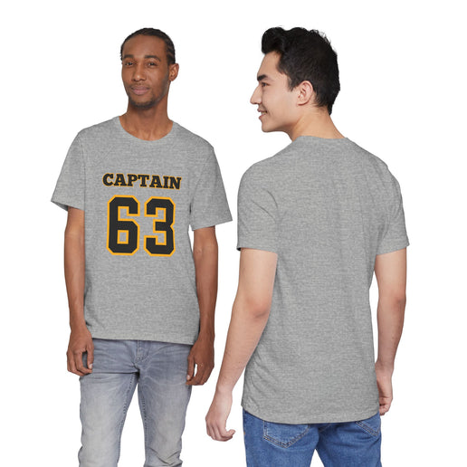 #63 Captain - Soft Unisex Jersey Short Sleeve Tee