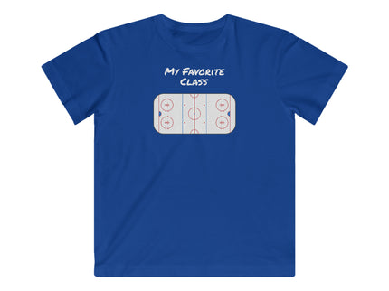 KIDS Hockey "My Favorite Class" - Super soft Fine Jersey Kids Tee