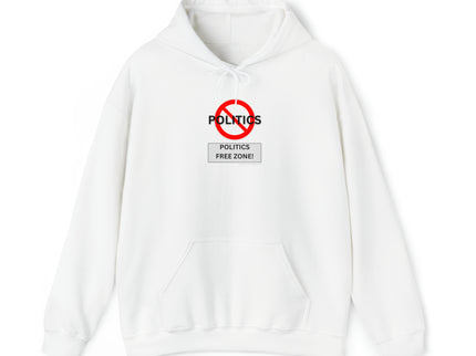 Politics Free Zone - Unisex Heavy Blend™ Hooded Sweatshirt