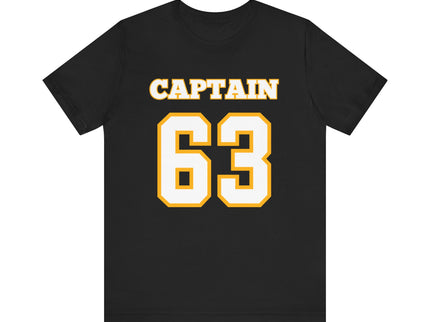 #63 Captain - Soft Unisex Jersey Short Sleeve Tee