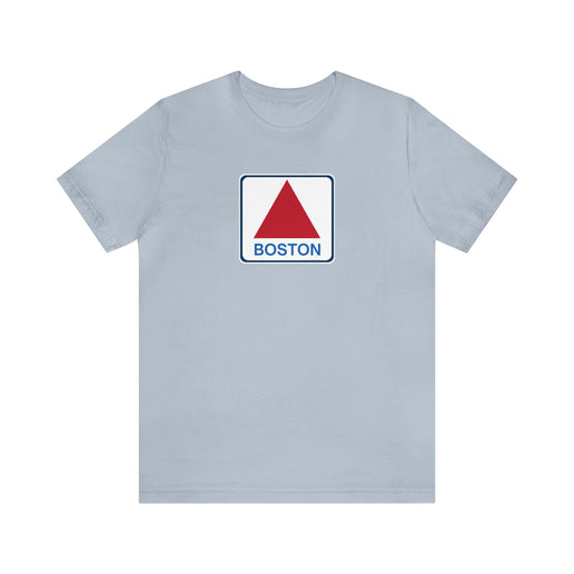 Boston Historical Sign - Soft Unisex Jersey Short Sleeve Tee