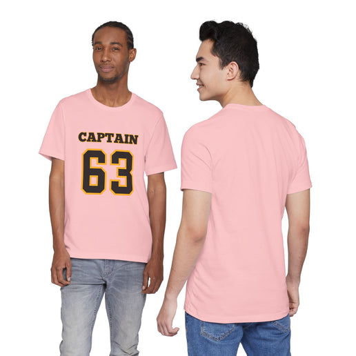 #63 Captain - Soft Unisex Jersey Short Sleeve Tee