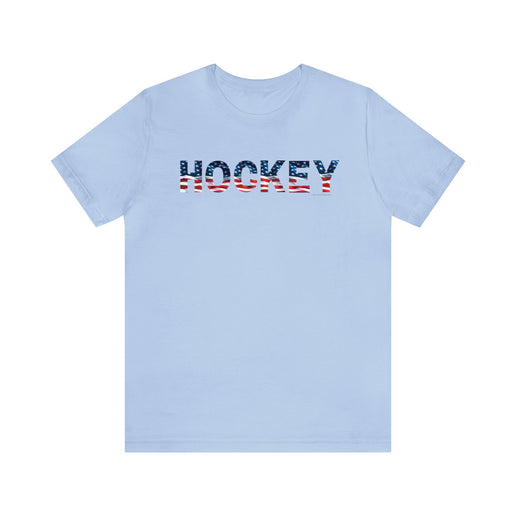 USA Hockey - Soft Comfortable Unisex Jersey Short Sleeve Tee