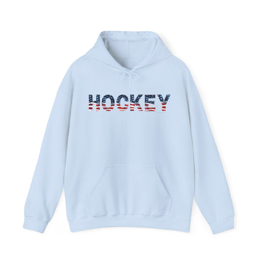 USA HOCKEY American Flag - Unisex Heavy Blend™ Hooded Sweatshirt