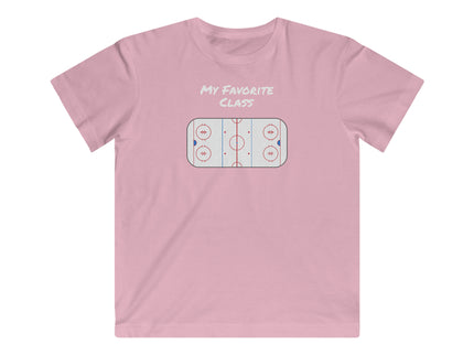 KIDS Hockey "My Favorite Class" - Super soft Fine Jersey Kids Tee