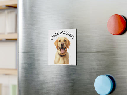 Chick Magnet -  Labrador Retriever - Square Magnet