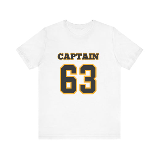 #63 Captain - Soft Unisex Jersey Short Sleeve Tee