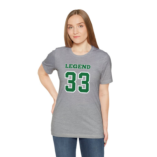 legend 33 - Soft Unisex Jersey Short Sleeve Tee