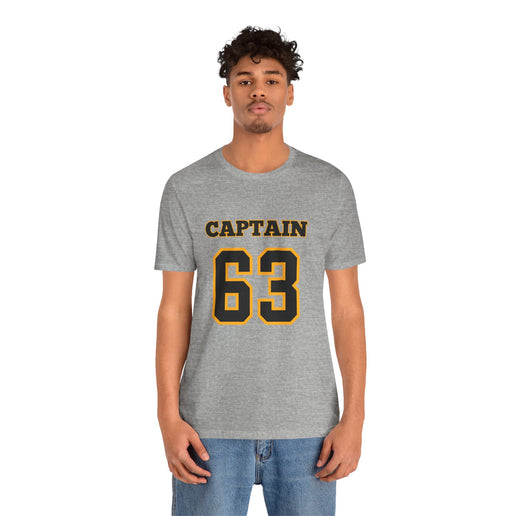 #63 Captain - Soft Unisex Jersey Short Sleeve Tee