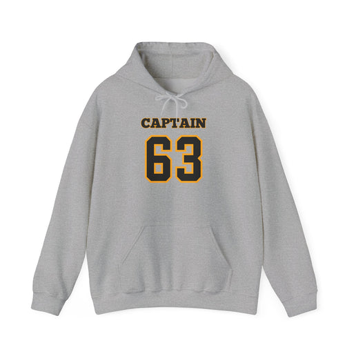 Captain 63 Boston Hockey Marchand - Hoodie Unisex Heavy Blend™ Hooded Sweatshirt
