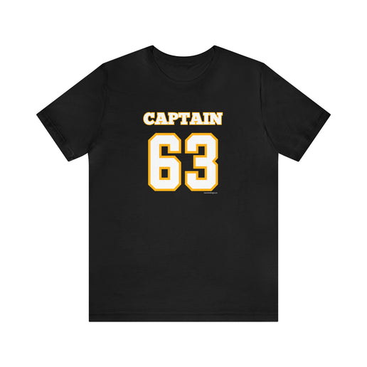 #63 Captain - Soft Unisex Jersey Short Sleeve Tee