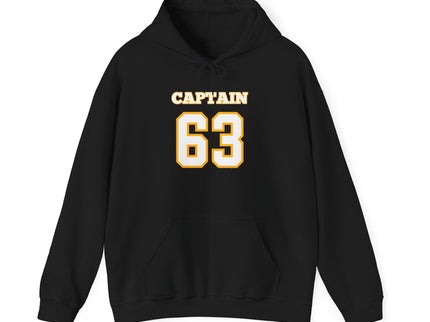 Captain 63 Boston Hockey Marchand - Hoodie Unisex Heavy Blend™ Hooded Sweatshirt