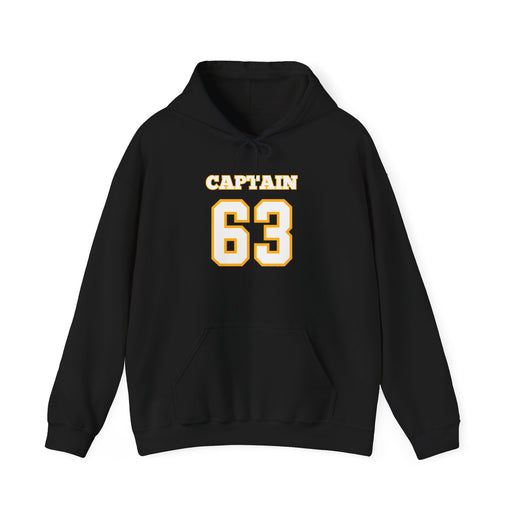 Captain 63 Boston Hockey Marchand - Hoodie Unisex Heavy Blend™ Hooded Sweatshirt