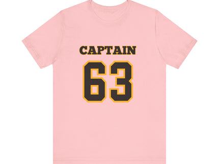 #63 Captain - Soft Unisex Jersey Short Sleeve Tee