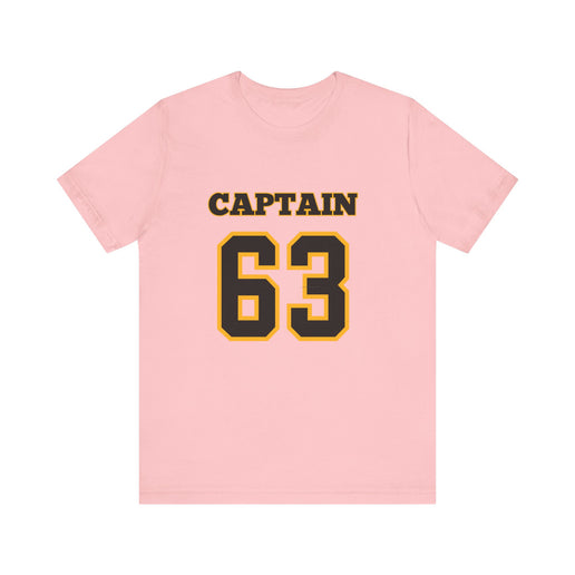 #63 Captain - Soft Unisex Jersey Short Sleeve Tee