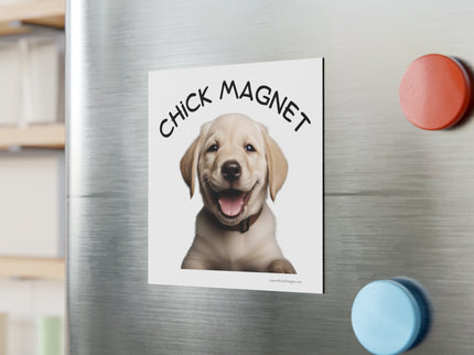 Chick Magnet -  Labrador Retriever / Puppy - Square Magnet