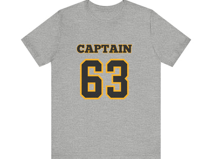 #63 Captain - Soft Unisex Jersey Short Sleeve Tee