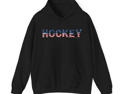 USA HOCKEY American Flag - Unisex Heavy Blend™ Hooded Sweatshirt