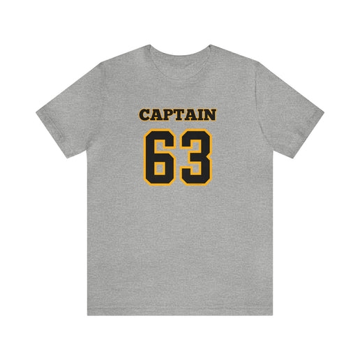 #63 Captain - Soft Unisex Jersey Short Sleeve Tee