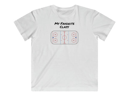 KIDS Hockey "My Favorite Class" - Super soft Fine Jersey Kids Tee