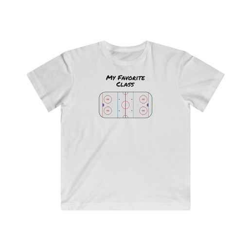 KIDS Hockey "My Favorite Class" - Super soft Fine Jersey Kids Tee