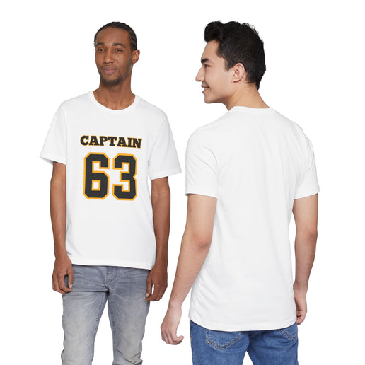 #63 Captain - Soft Unisex Jersey Short Sleeve Tee