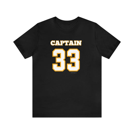 Captain 33 - Soft Unisex Jersey Short Sleeve Tee