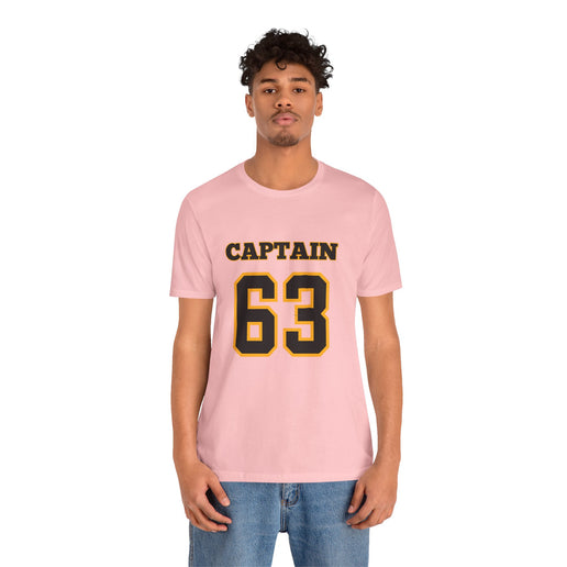 #63 Captain - Soft Unisex Jersey Short Sleeve Tee