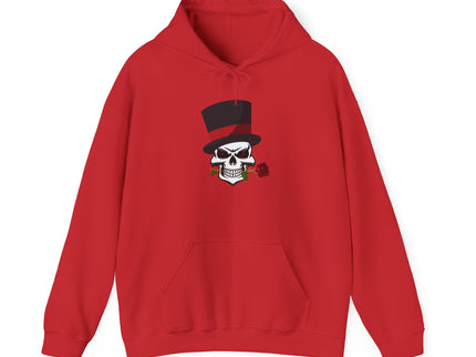 Skull Top Hat Rose - Unisex Heavy Blend™ Hooded Sweatshirt