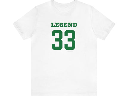 legend 33 - Soft Unisex Jersey Short Sleeve Tee