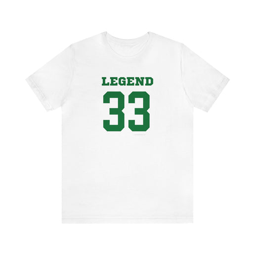 legend 33 - Soft Unisex Jersey Short Sleeve Tee