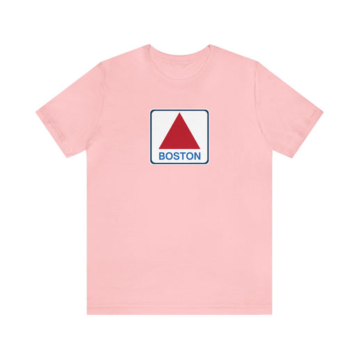 Boston Historical Sign - Soft Unisex Jersey Short Sleeve Tee