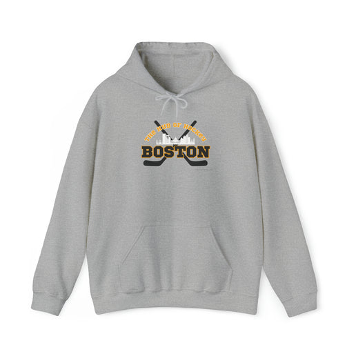 The Hub of Hockey - Boston - Hoodie - Unisex Heavy Blend™ Hooded Sweatshirt