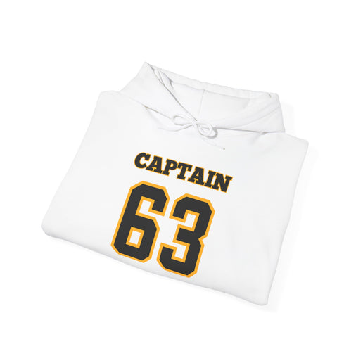Captain 63 Boston Hockey Marchand - Hoodie Unisex Heavy Blend™ Hooded Sweatshirt