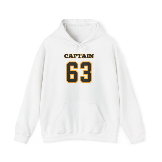 Captain 63 Boston Hockey Marchand - Hoodie Unisex Heavy Blend™ Hooded Sweatshirt
