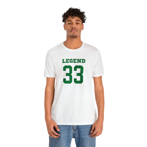 legend 33 - Soft Unisex Jersey Short Sleeve Tee