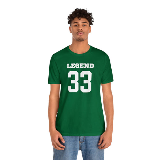 legend 33 - Soft Unisex Jersey Short Sleeve Tee