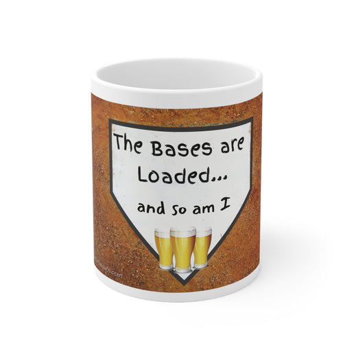 Funny Baseball Softball drinking Ceramic Mug 11oz