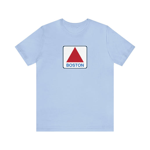 Boston Historical Sign - Soft Unisex Jersey Short Sleeve Tee