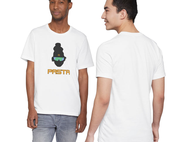 Pasta Head #88 Soft Unisex Jersey Short Sleeve Tee