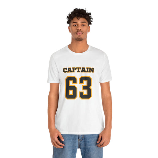 #63 Captain - Soft Unisex Jersey Short Sleeve Tee