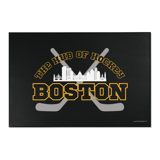 The Hub of Hockey Boston - Area Rug