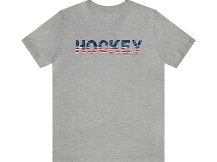 USA Hockey - Soft Comfortable Unisex Jersey Short Sleeve Tee