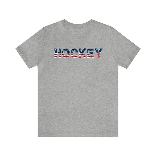 USA Hockey - Soft Comfortable Unisex Jersey Short Sleeve Tee