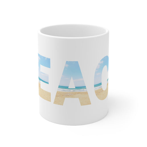 Beach Ceramic Mug 11oz