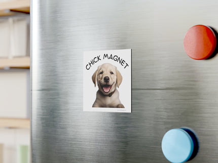 Chick Magnet -  Labrador Retriever / Puppy - Square Magnet