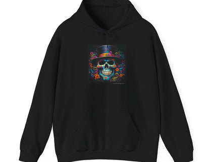 Skull With Hat - Soft Unisex Heavy Blend™ Hooded Sweatshirt